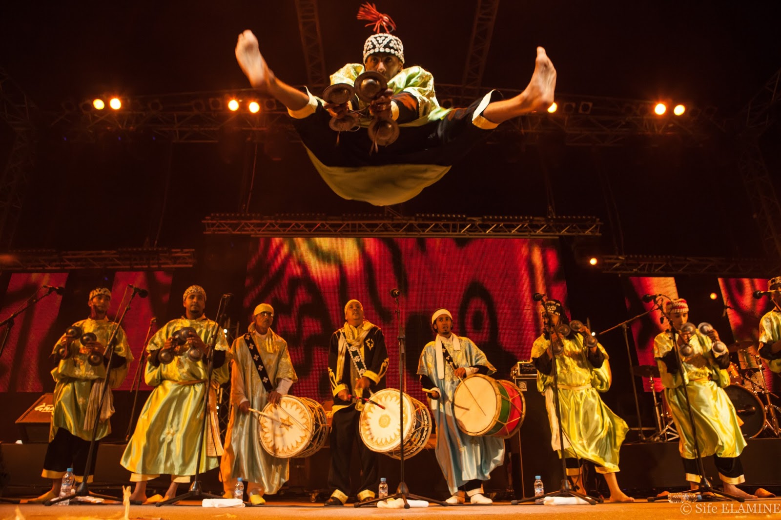 Nationales Festival der Volkskunst in Marrakech