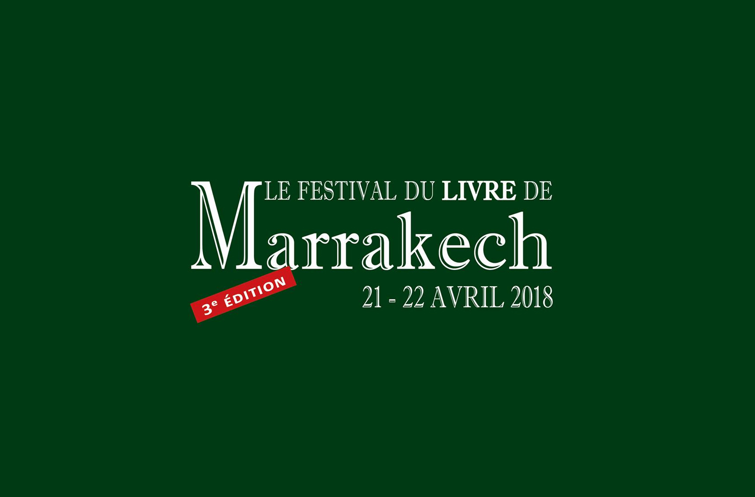 Le Festival du Livre de Marrakech