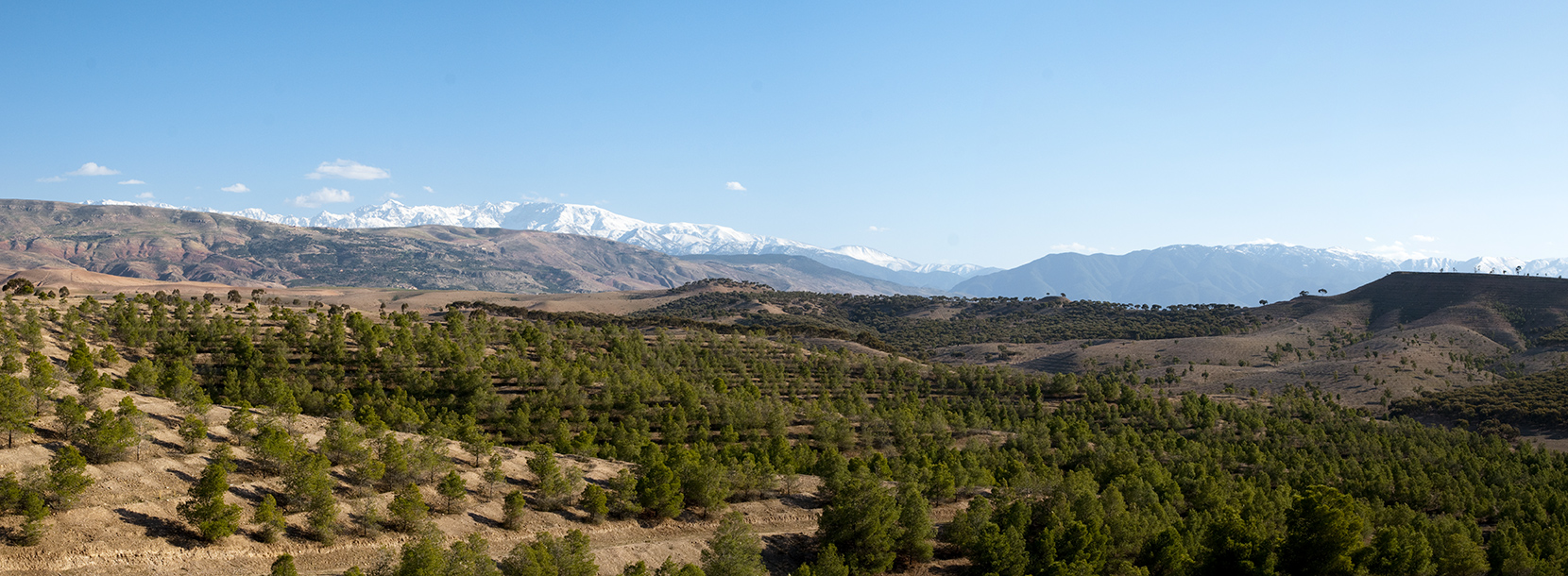 Das Atlas-Gebirge in Marrakesch