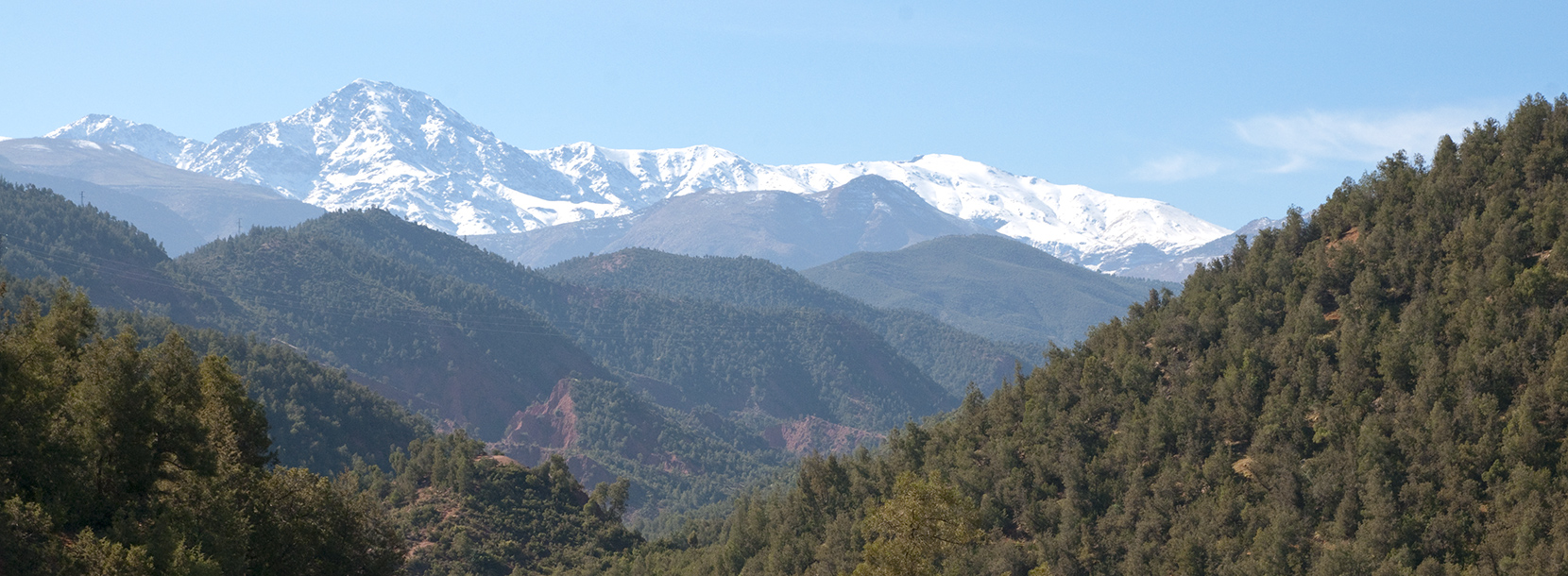 Das Atlas-Gebirge in Marrakesch